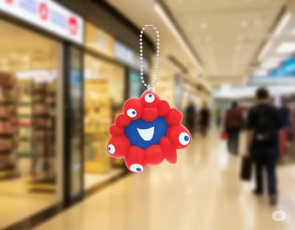 ⑭完売続出で買えない?どうやって手に入れる?『ミャクミャク 顔につける ぬいぐるみ 顔だけ ロゴマスコット』