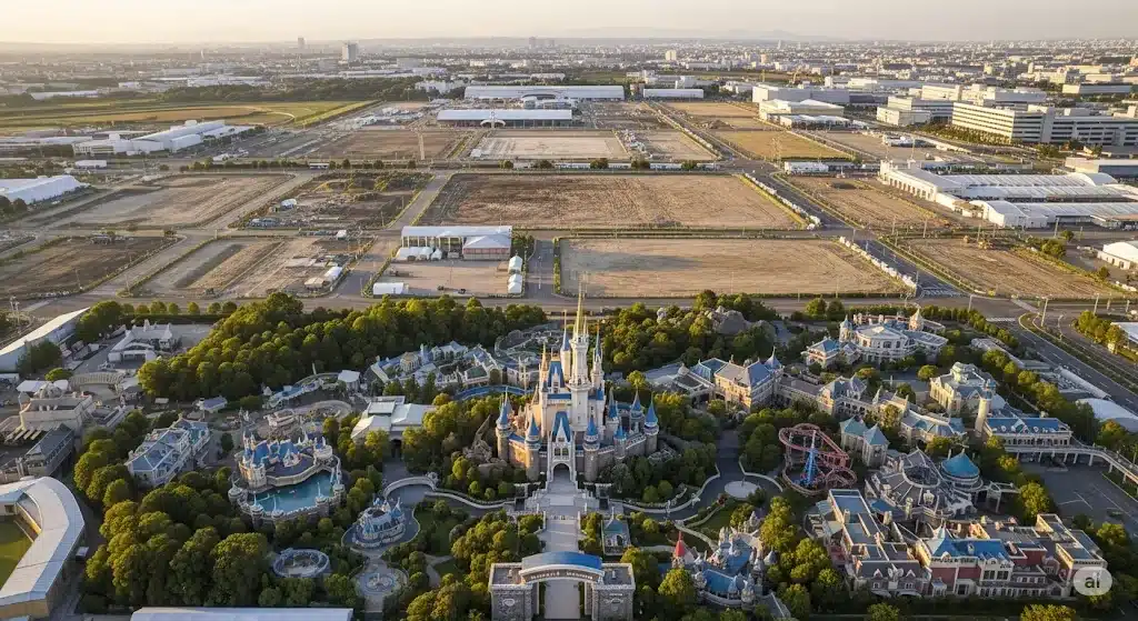 ⑦東京ディズニーランドの広さと比較すると?『大阪万博 広さ 東京ドーム何個分 ディズニー 比較』
