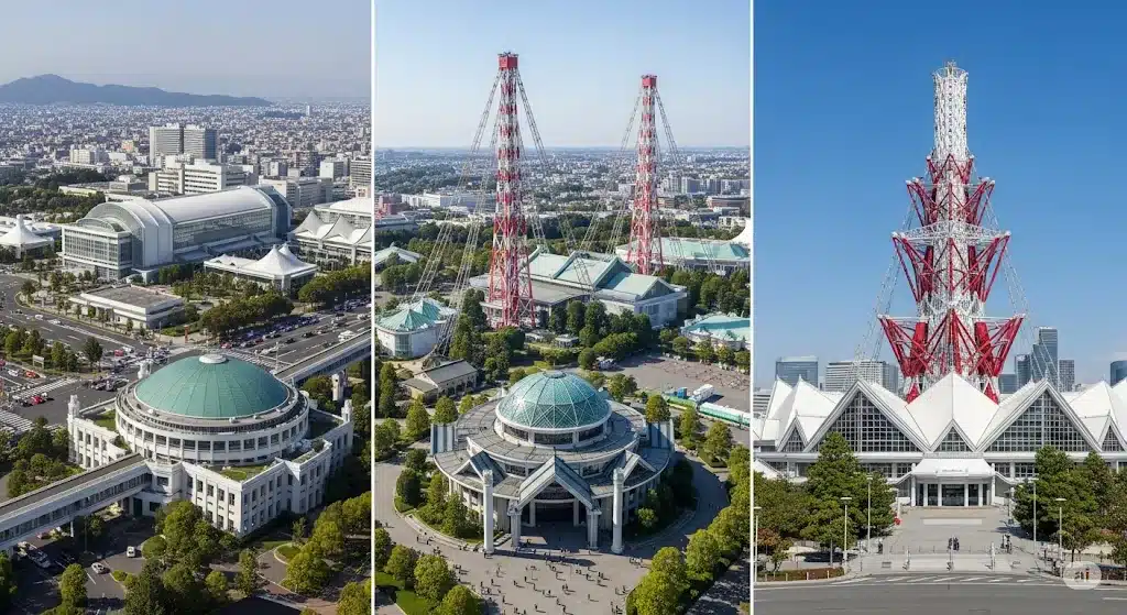 ⑪日本で過去に開催された万博との広さ比較『大阪万博 広さ 東京ドーム何個分 ディズニー 比較』