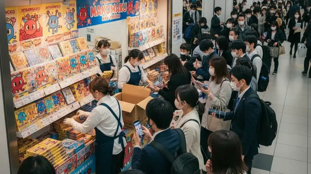 ⑧ミャクミャクマンチョコ再販最新情報・売り切れ対策・販売店情報『ミャクミャクマンチョコ 再販 売り切れ 販売店』