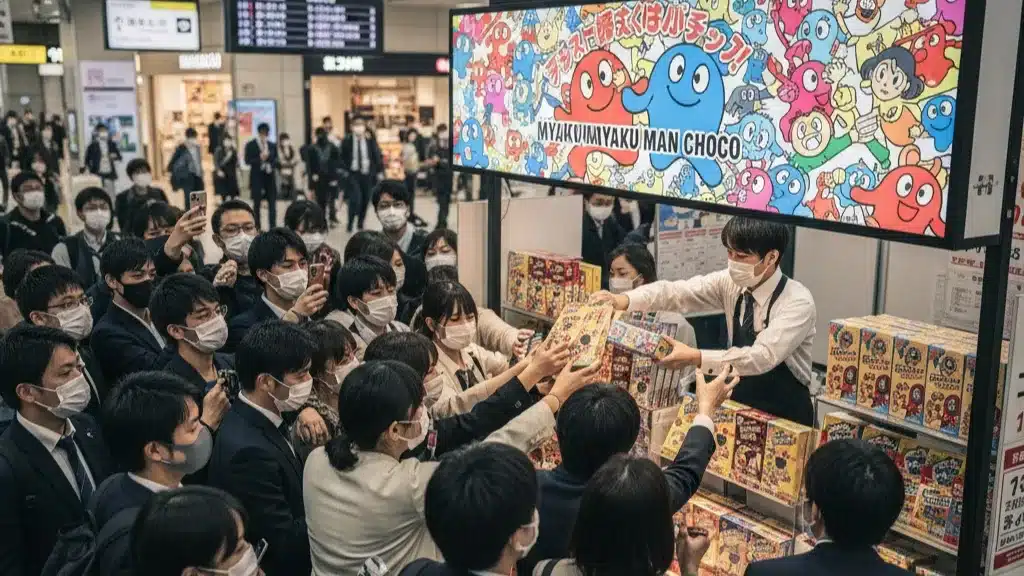 ④気になる値段は?定価とプレミア価格『ミャクミャクマンチョコ 再販 売り切れ 販売店』