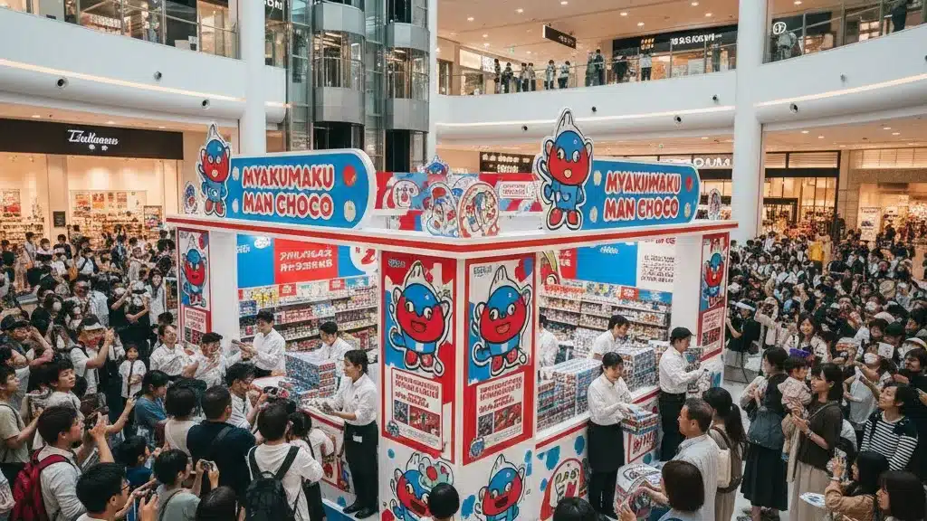 ⑪関西・関東のイオンでの目撃情報『ミャクミャクマンチョコ 再販 売り切れ 販売店』