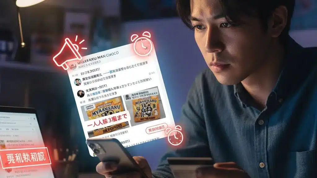 ⑭最新の再販情報と入荷の傾向『ミャクミャクマンチョコ 再販 売り切れ 販売店』