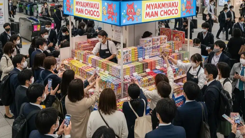 ⑨どこで買える?販売された店舗名一覧『ミャクミャクマンチョコ 再販 売り切れ 販売店』