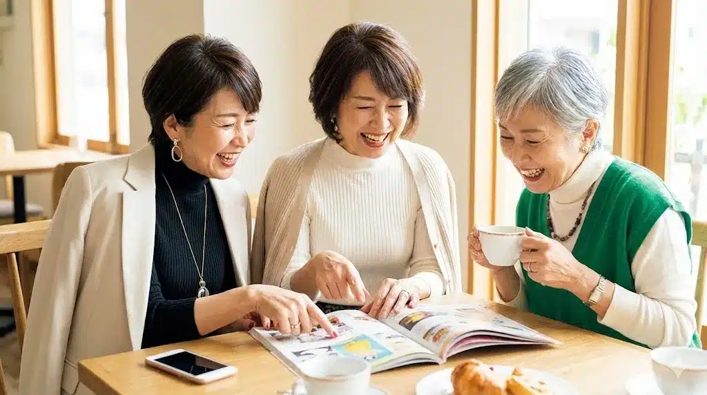 ⑥ハルメク利用者の年齢層と良い口コミ評価『ハルメク 通販 評判 悪い 怪しい 解約できない カタログ 停止』