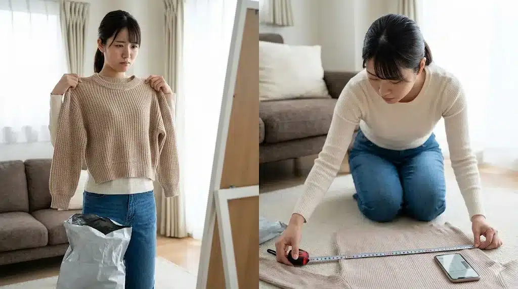 ⑧サイズ感は小さい？SHLIYDAの評判と選び方を解説『SHLIYDA どこの国 通販 口コミ 評判 大丈夫 買ってみた 安全性 届かない 怪しい 最悪』