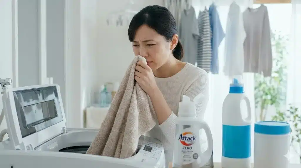 ③生乾き臭い？アタックゼロの評判が悪い原因と対策『アタックゼロ 評判悪い グリーンライフ 口コミ 部屋干し違い』