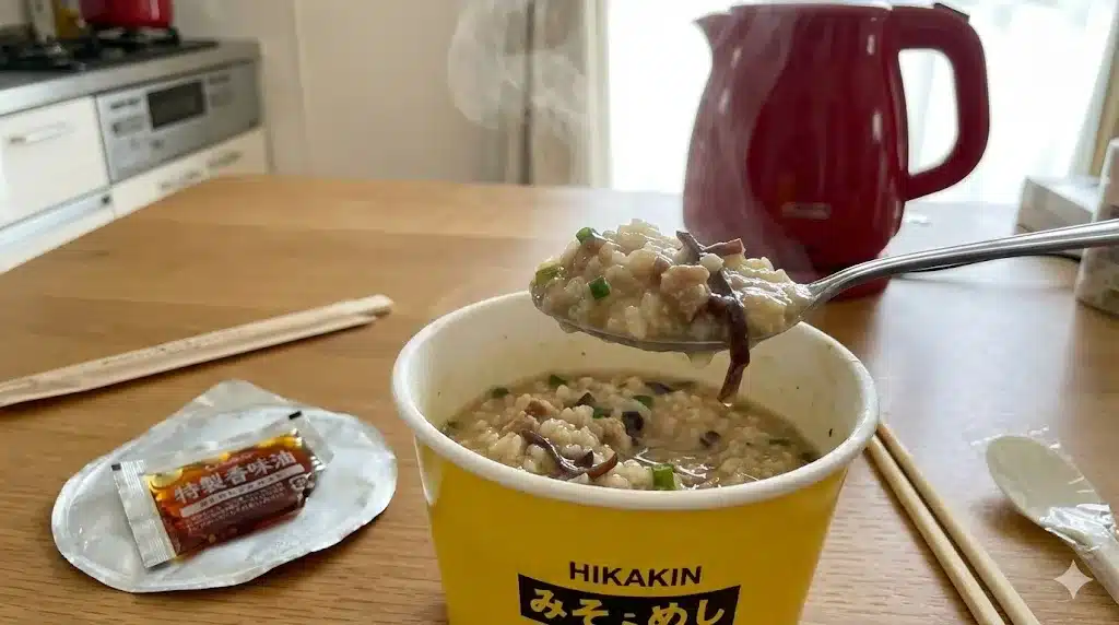 ⑯筆者が実際に購入し実食した状況をレポートしレビュー『みそきん メシ まずい 口コミ 評価』