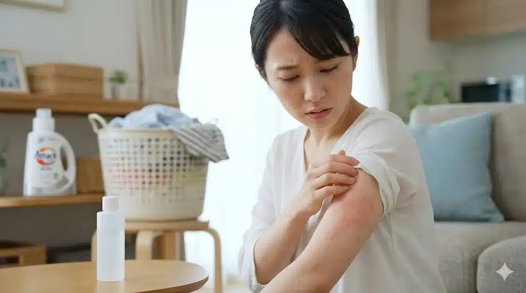 ④肌荒れやかゆみが出る？アタックゼロの悪い口コミ『アタックゼロ 評判悪い グリーンライフ 口コミ 部屋干し違い』