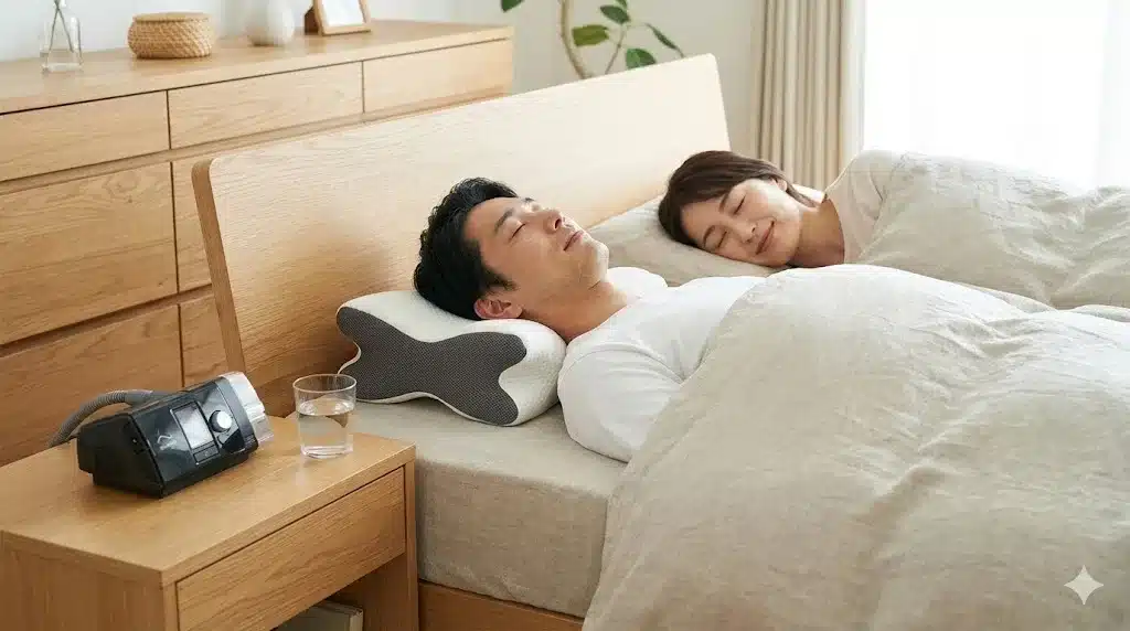 ⑤Derila枕 はいびきに効果?良い口コミの真実『derila ergo デリラエルゴ 枕 口コミ 評判 どこの国 公式サイト』