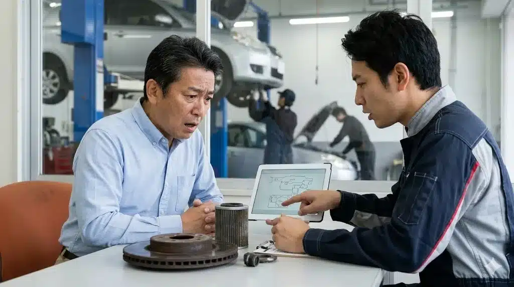 ⑧見積もりが高い？追加整備で料金が上がる仕組み『車検の速太郎 評判 悪い 口コミ デメリット』