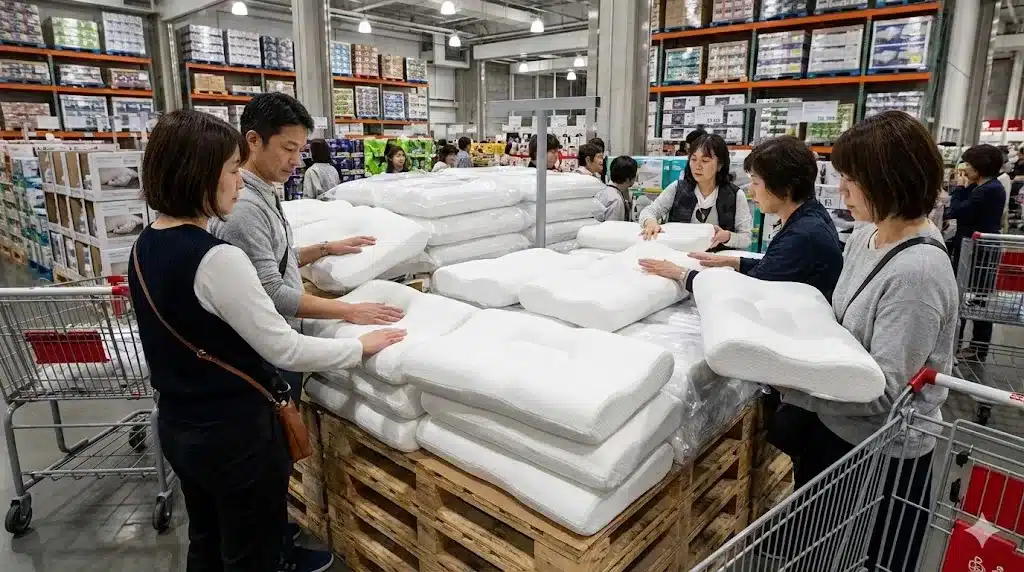 ②コストコ昭和西川女神の無重力枕(まくら)の口コミ評判と特徴『コストコ 昭和西川女神の無重力枕(まくら)の口コミ 評判』