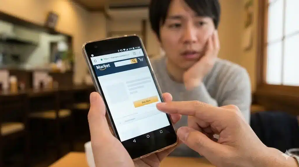 ③Amazonそっくり偽物のMarket通販サイトに注意『Market通販サイト 怪しい 口コミ 評判』
