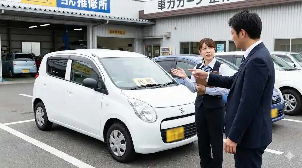 ⑮代車は借りられる？有料か無料か事前に確認しよう『車検の速太郎 評判 悪い 口コミ デメリット』