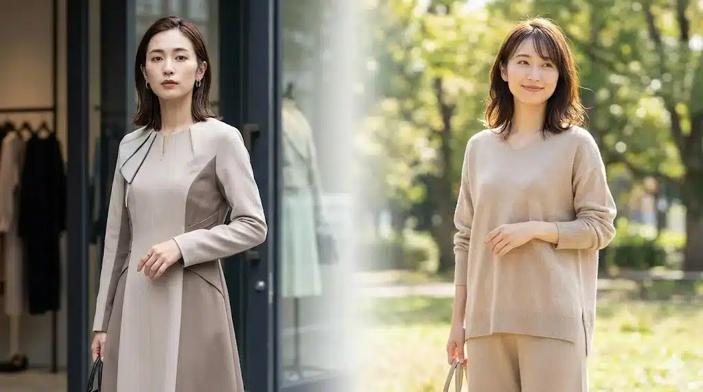 ⑦姉妹ブランドのLumier（リュミエ）とエシカの違い『エシカ(ESICA) 服 どこの国 口コミ ZOZO 届かない』